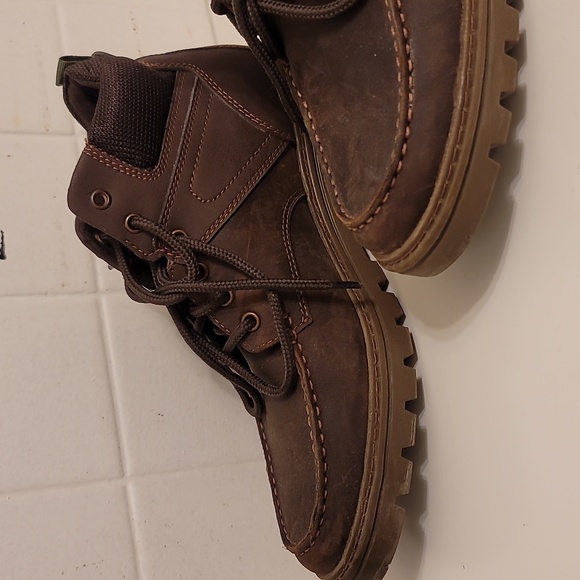 Rockport sz 8 brown leather boot - Picture 5 of 12